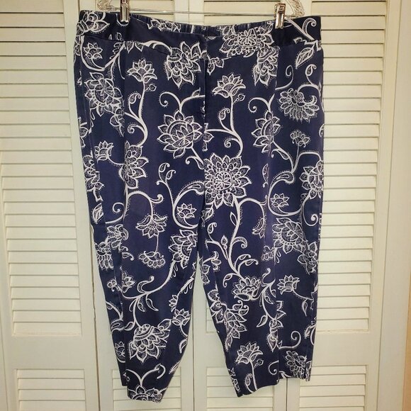 Talbots Pants - Talbots Woman Petite Stretch Classic Fit Ankle Pants